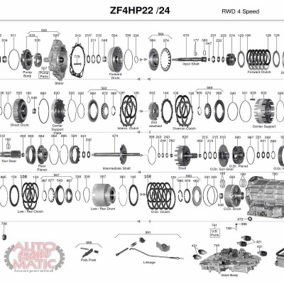 АКПП - 4HP22